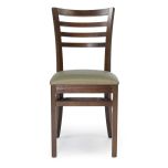 Cadeira Luanda Assento Multilaminado e Assento estofado