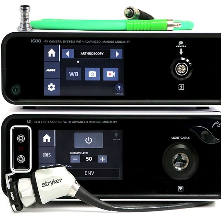 Stryker 1688 4k AIM Camera System with L11 LED Light Source