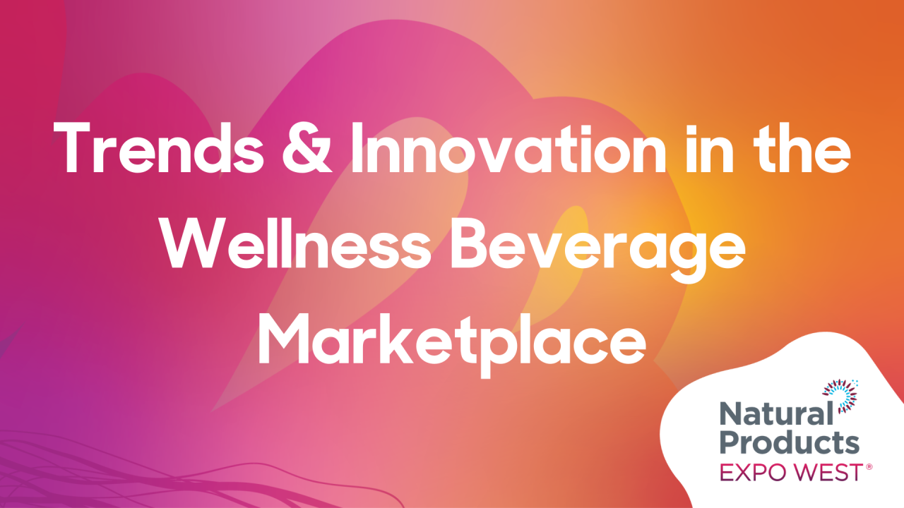 Trends and Innovation in the Wellness Beverage Marketplace