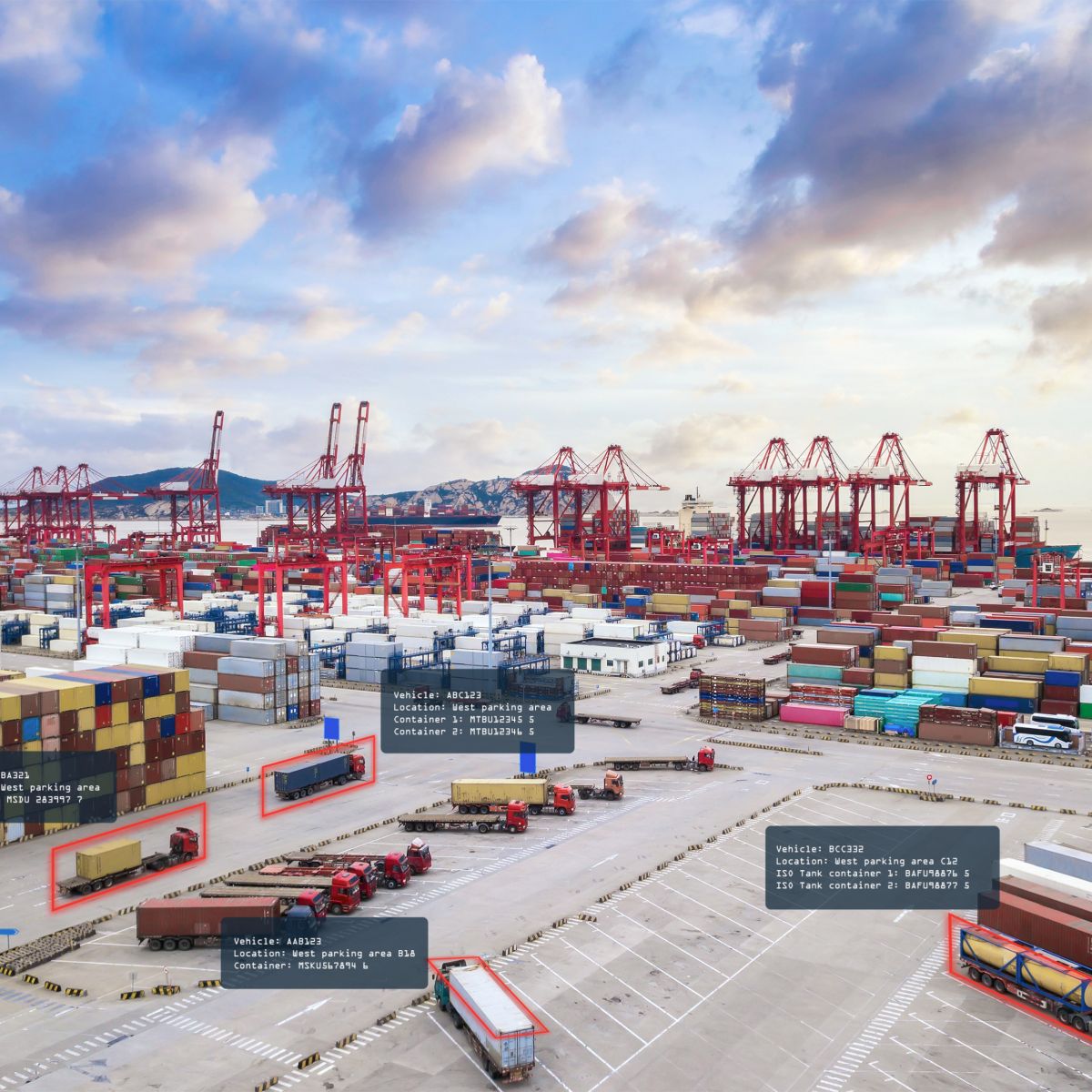 AREA - Visy AREA for vehicle track and trace