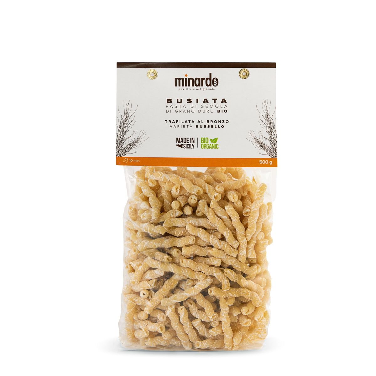 BUSIATA Organic Artisanal Pasta Made In Italy durum wheat semolina Plant Based healthy Pasta Top Quality