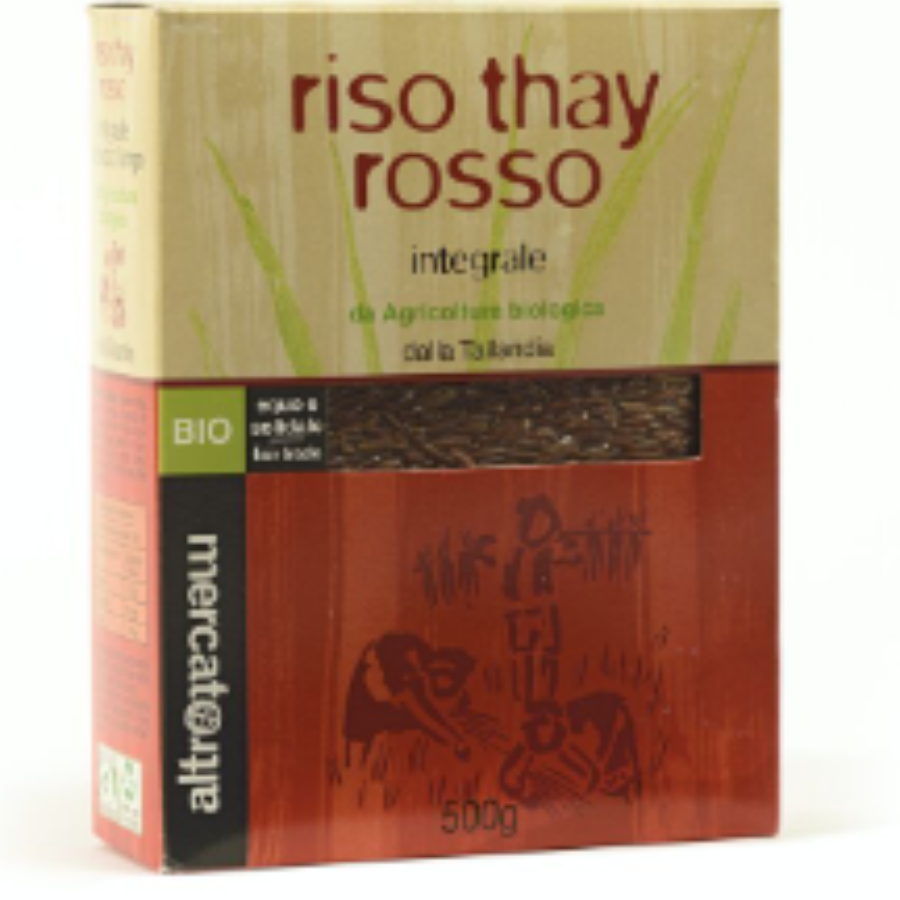 RISO THAY ROSSO INTEGRALE - BIO 500G