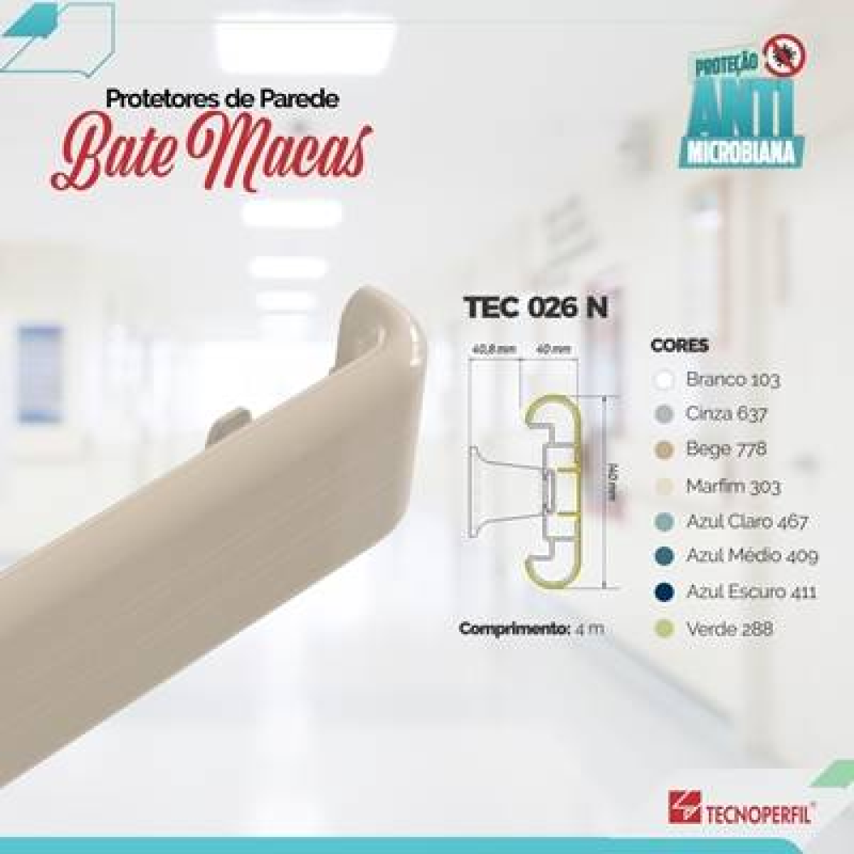 PROTETORES DE PAREDE, CORRIMÃOS, BATE MACAS - VINYLSHOCK