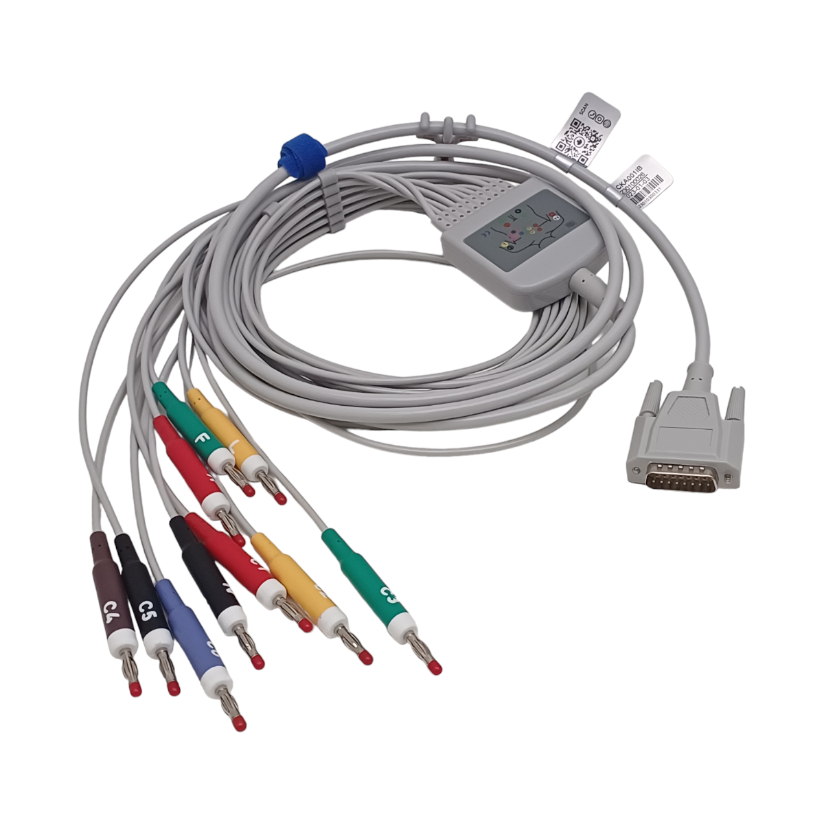 ECG 10 VIAS CLIP BANANA