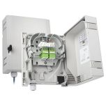 Housing for the building entry point (BEP), fiber optic