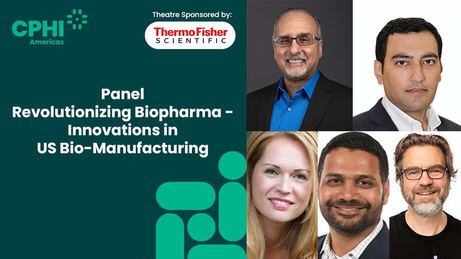 Panel: Revolutionizing Biopharma: Innovations in US Bio-Manufacturing
