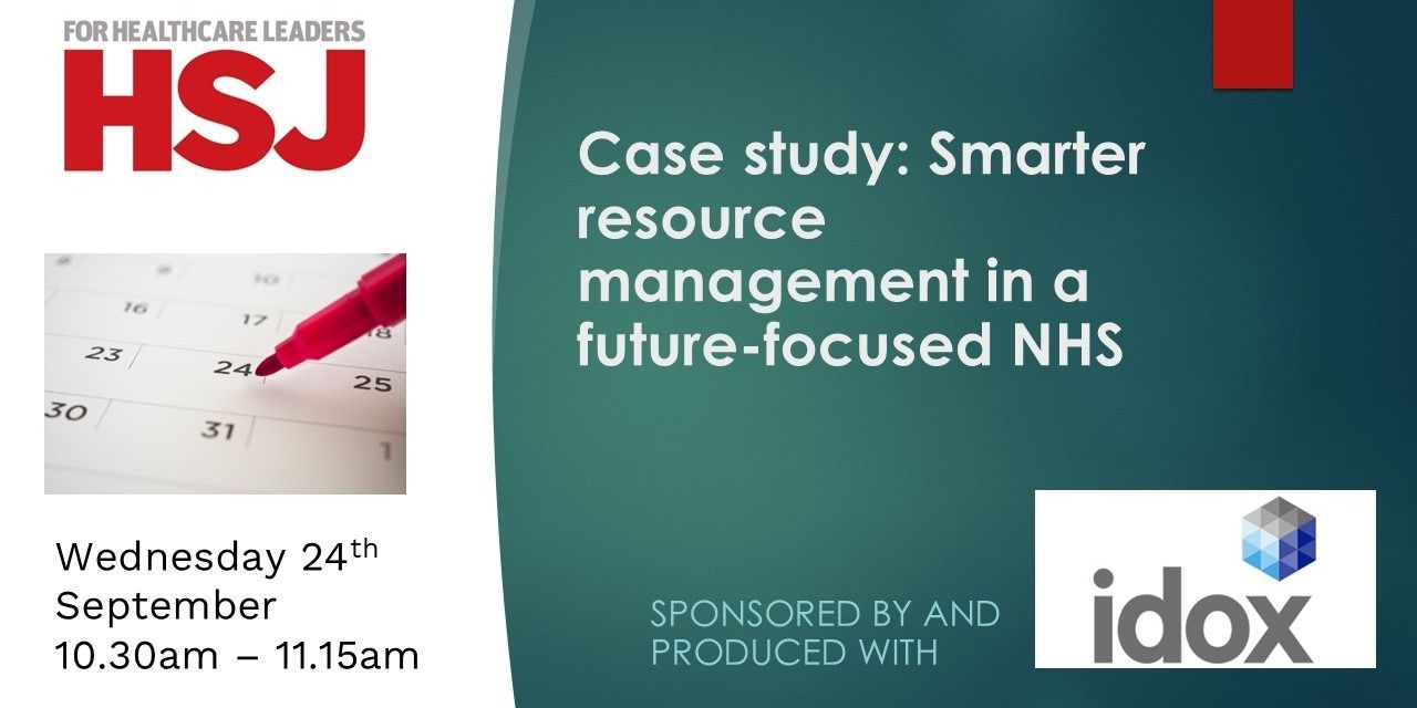 Case study: Smarter resource management in a future-focused NHS