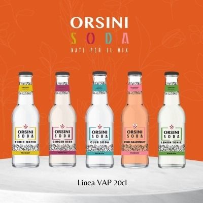 Orsini Soda – La Linea Premium di Soft Drink per la Mixology