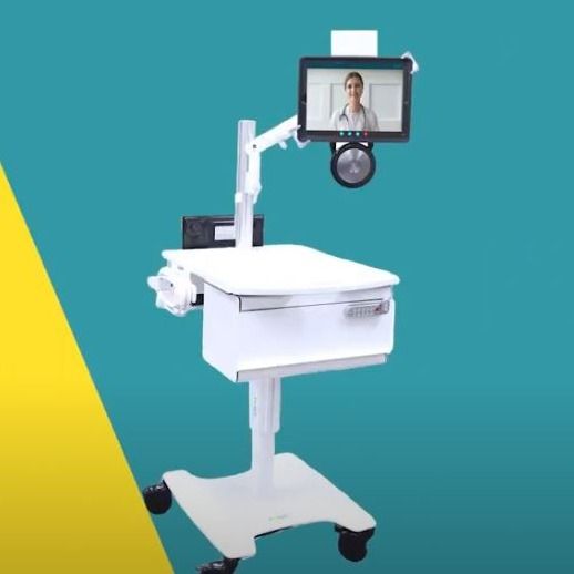 Mov-it Telehealth Mobile Cart