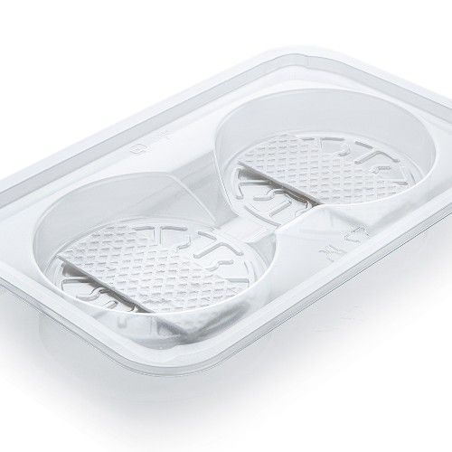 Emballage en apet pour steaks (protéines animales ou végétales)