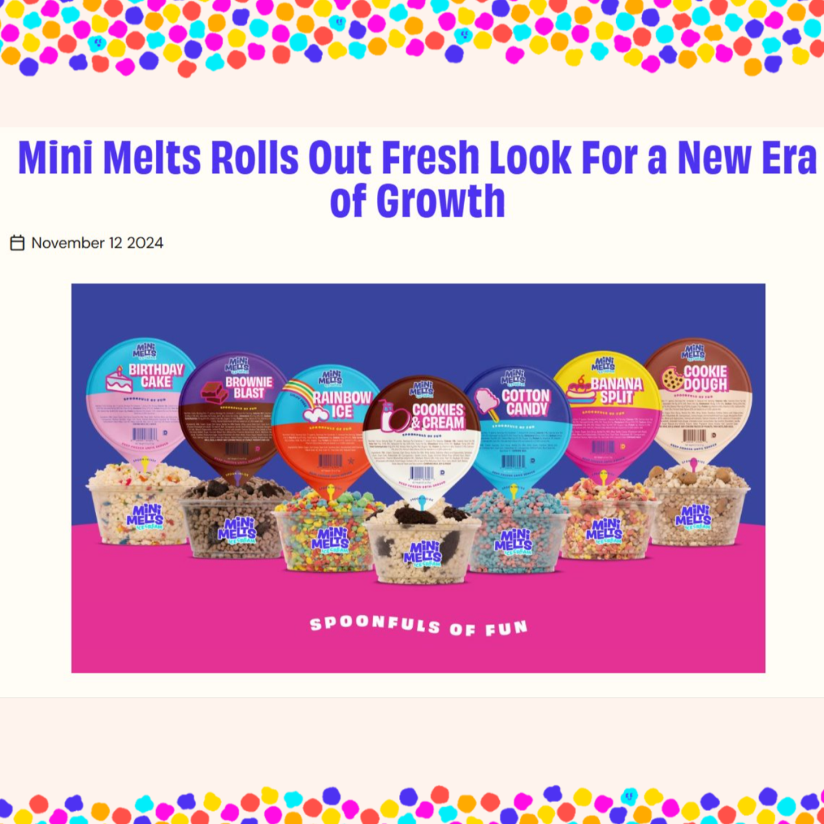 Mini Melts Rolls Out Fresh Look for a New Era of Growth