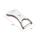 Descascador Duplo De Legumes Plástico Laminas Em Aço Inox