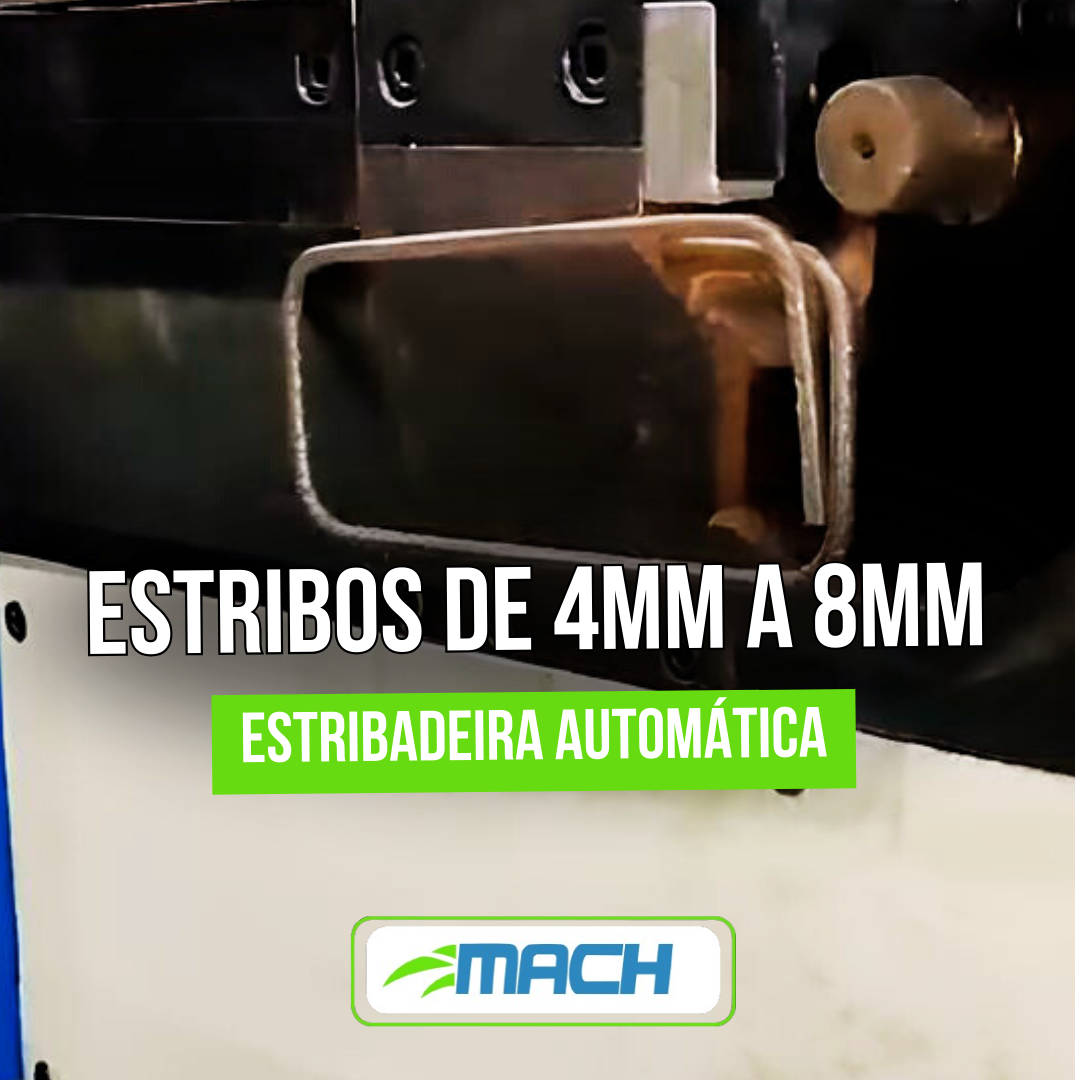 NOVA ESTRIBADEIRA AUTOMÁTICA | PRODUÇÃO DE 2.000 ESTRIBOS POR HORA