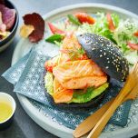 Coho-salon, 2 fillets without skin, frozen