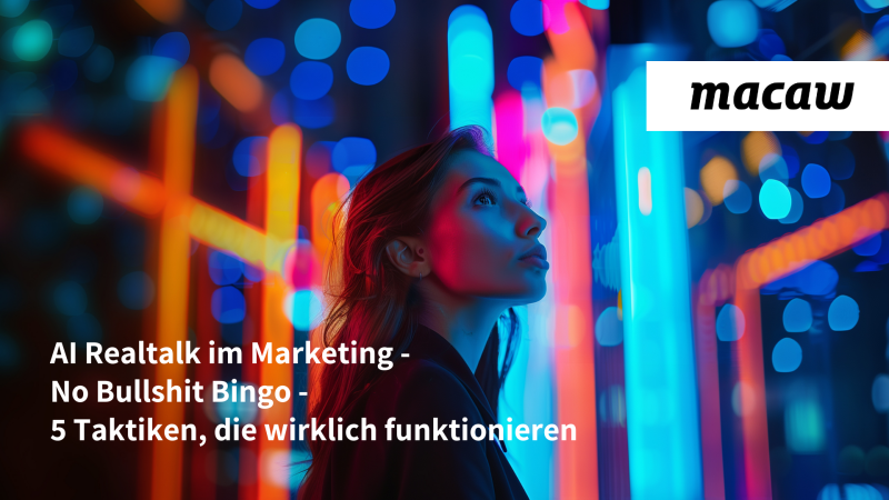 AI Realtalk im Marketing - No Bullshit Bingo - 5 Taktiken, die wirklich funktionieren