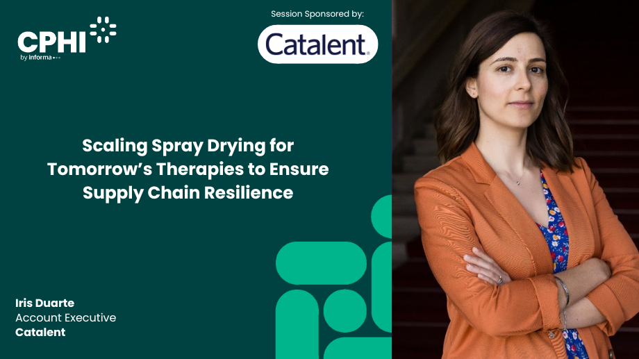 Scaling Spray Drying for Tomorrow’s Therapies to Ensure Supply Chain Resilience