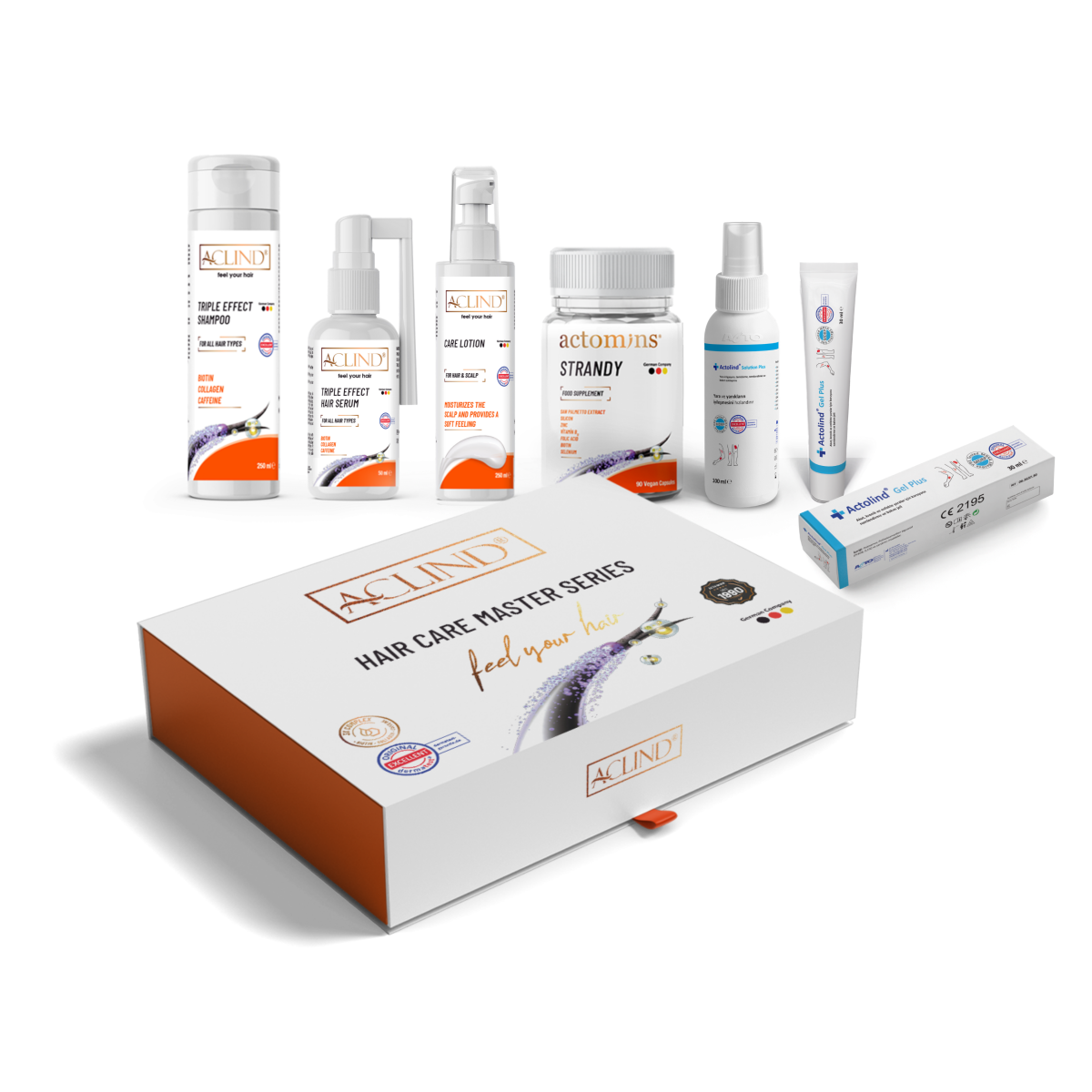 Aclind Set Cuidado Cabello posterior a Trasplante