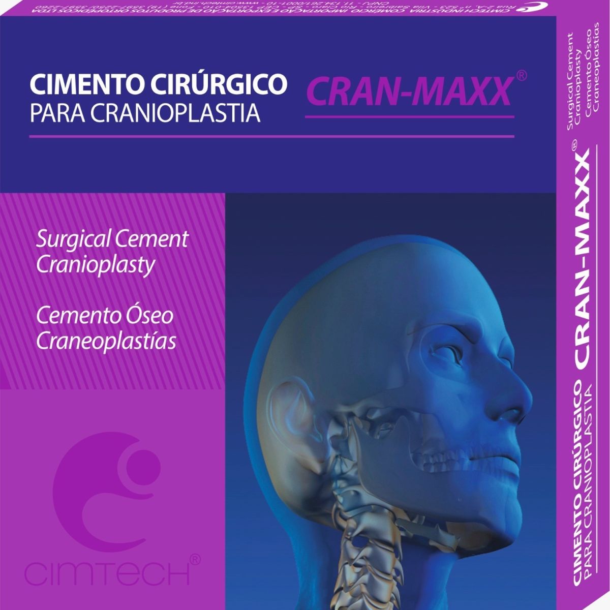 CIMENTO CIRURGICO PARA CRANIOPLASTIA CRAN-MAXX