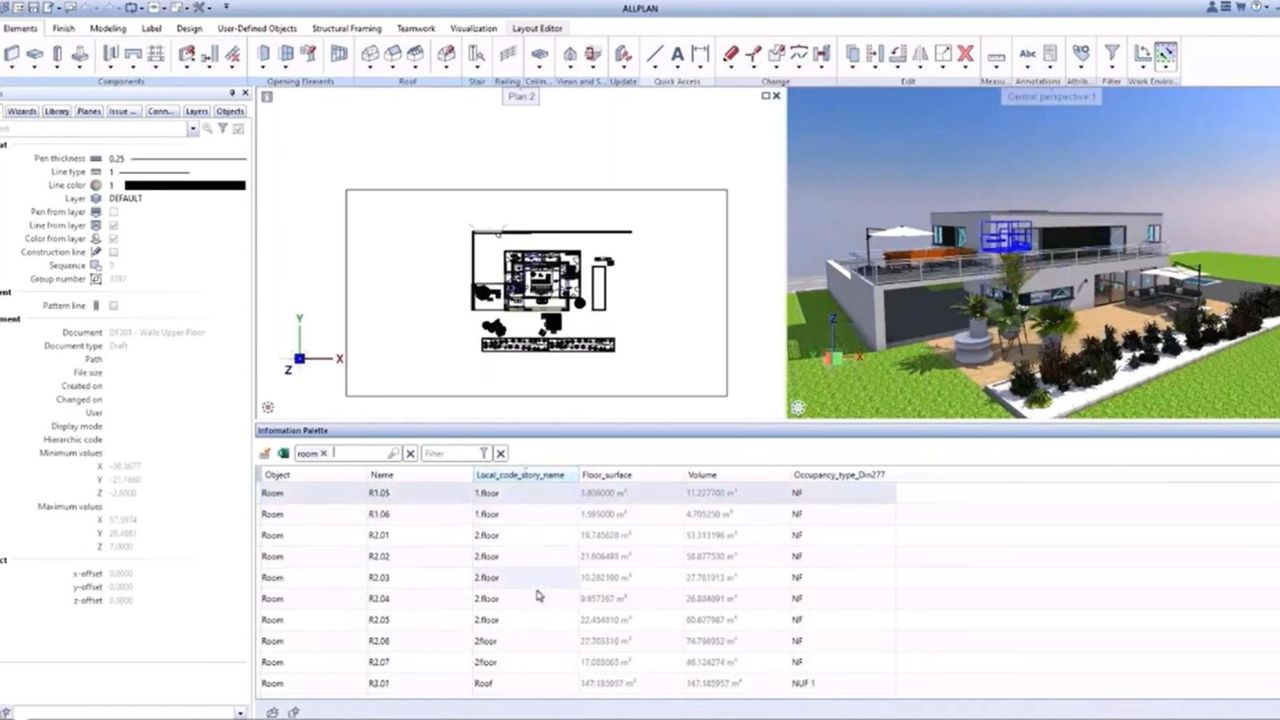 What's new in Allplan 2025 - Architecture section