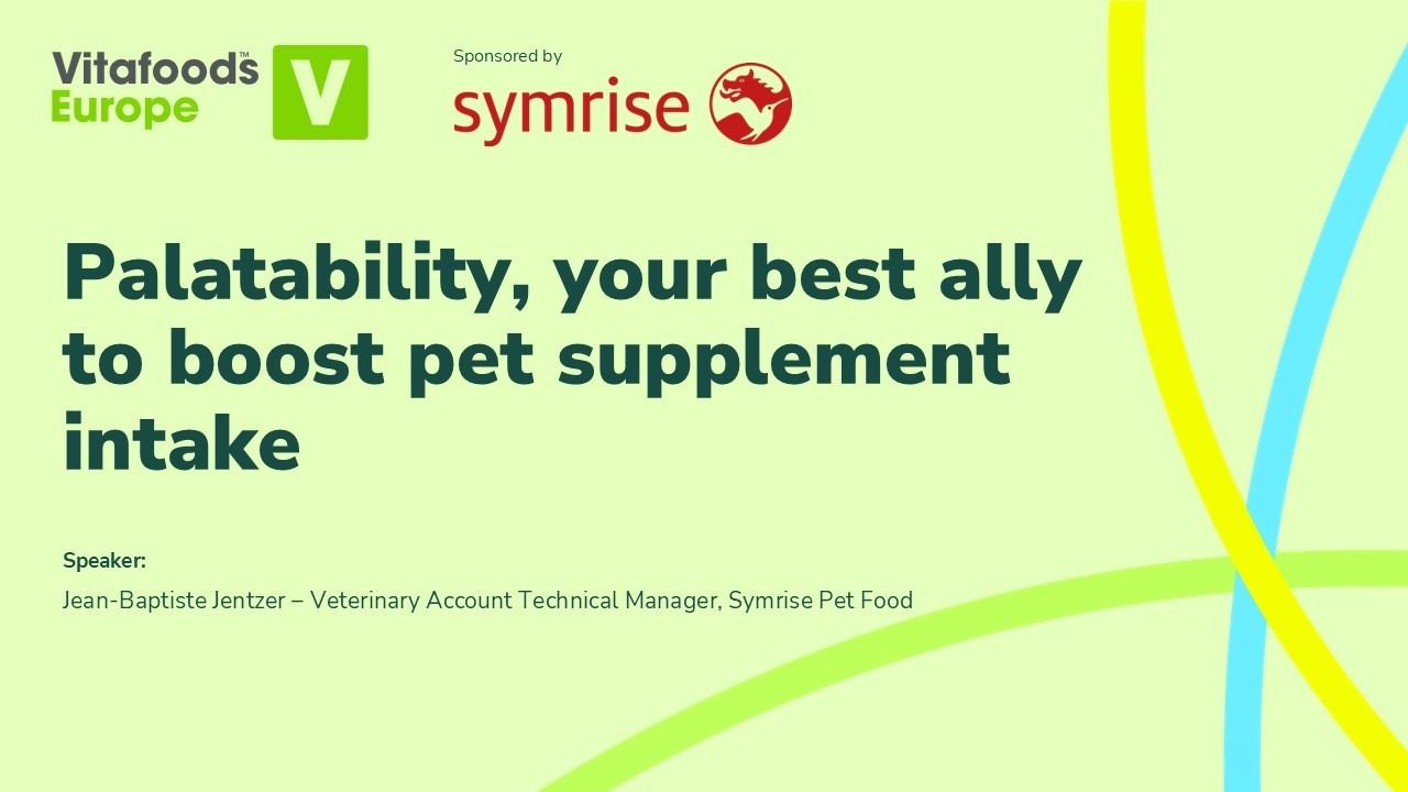 Palatability, your best ally to boost pet supplement intake