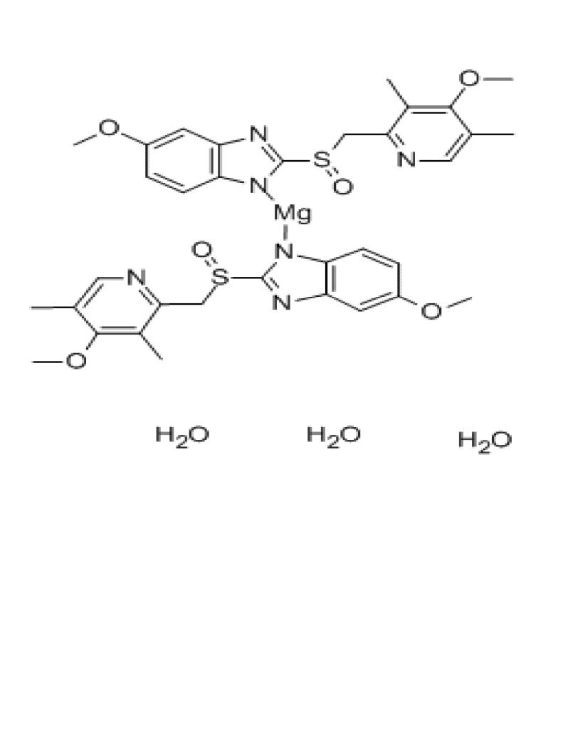 Esomeprazole magnesium trihydrate