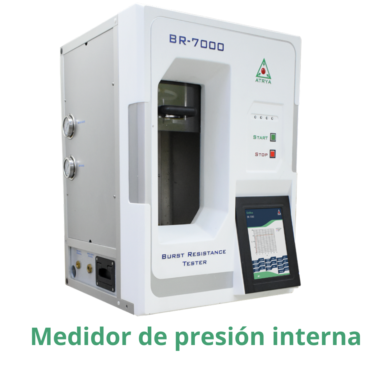 Probador de presión interna