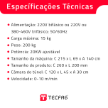Túnel de Encolhimento (Shrink) - BSE4530