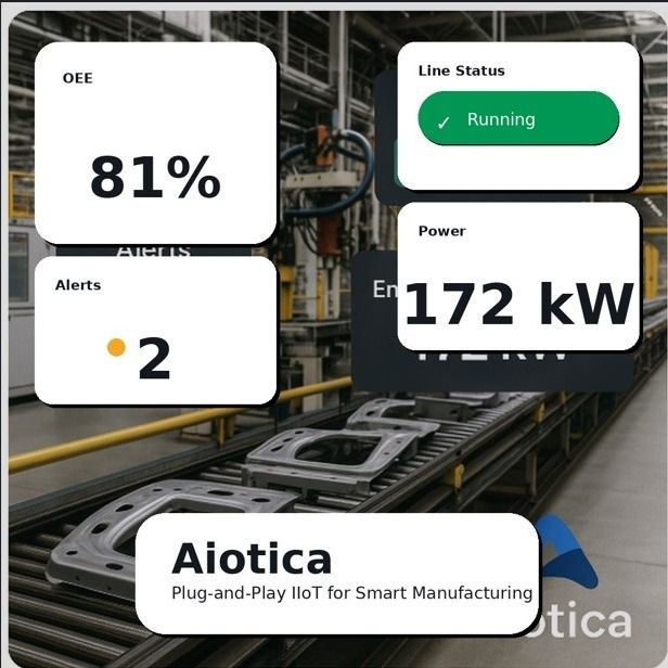 Reduce downtime, Improve OEE, no rip‑and‑replace, local team