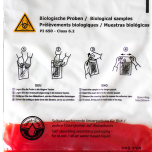 DEBAMED® Speci-Bag with Speci-Sorb Waterproof bag for transporting samples of biological substances.