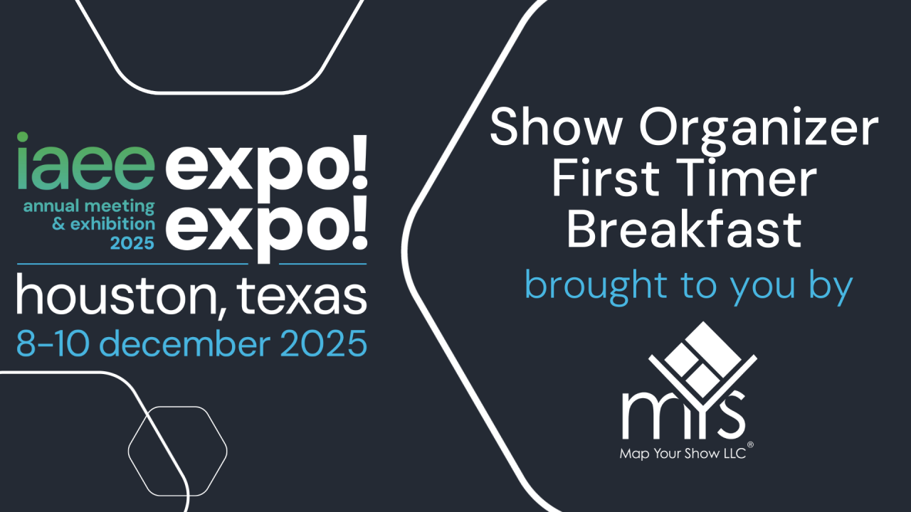 Show Organizer First Timer Breakfast