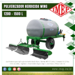 Pulverizador Herbicida IMEP WING 1200-1500 litros Arrasto