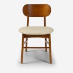 Cadeira Prominenza com Encosto Estofado, Encosto em Madeira e Encosto em Telinha