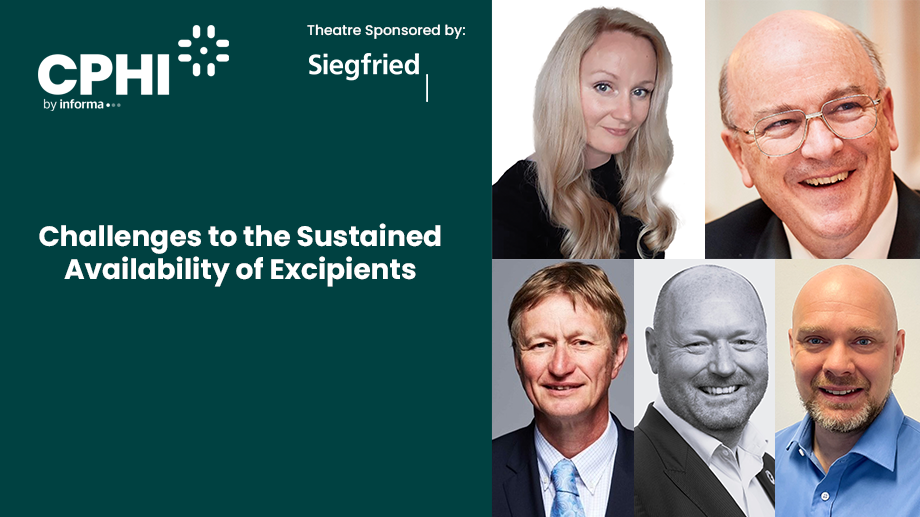 Challenges to the Sustained Availability of Excipients