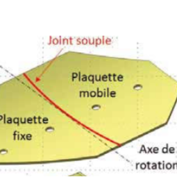 COMPOSIT HINGE (Self-deploying-Self-locking)
