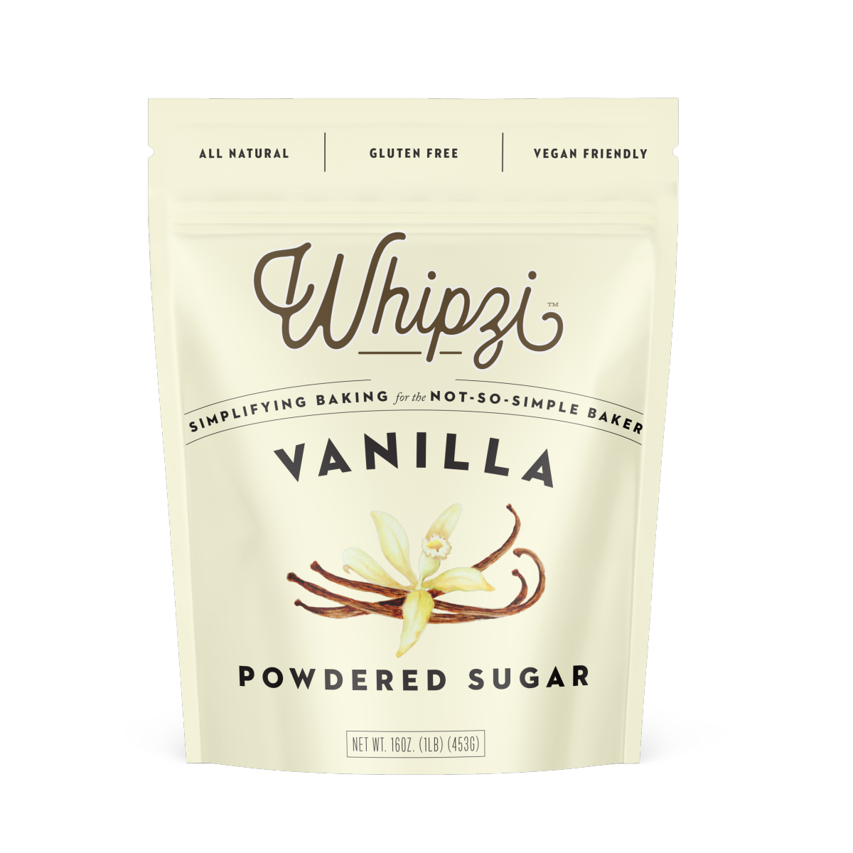 Whipzi - Vanilla Flavor Powdered Sugar