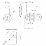 Fecho Yale com Lingueta Eco