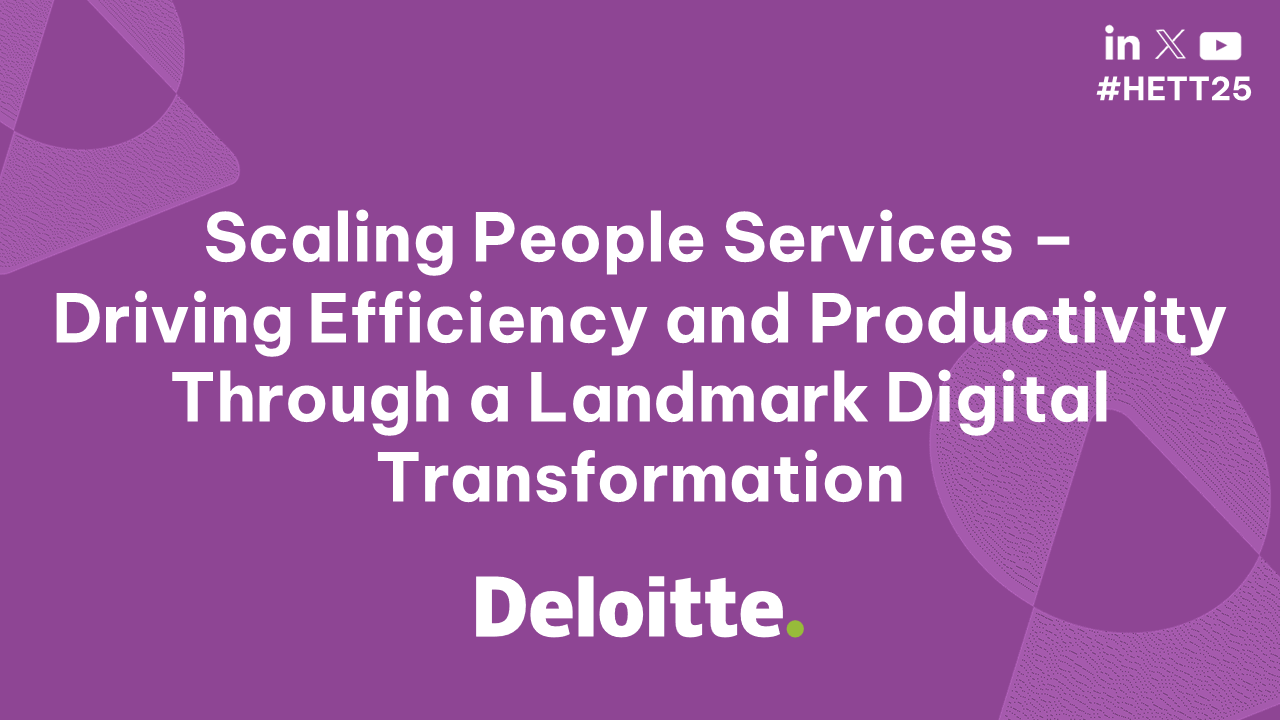 Scaling People Services – Driving Efficiency and Productivity Through a Landmark Digital Transformation