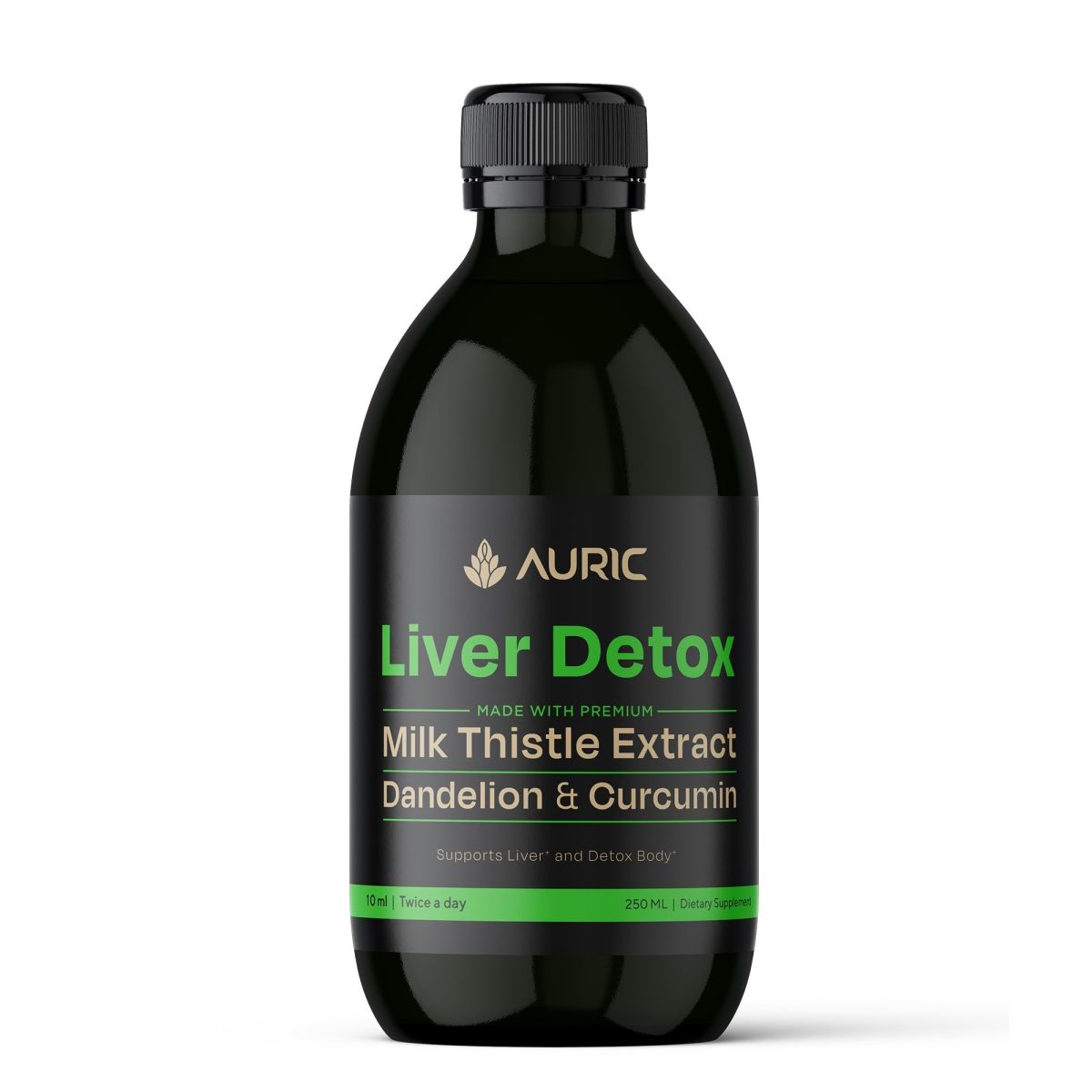 Auric Liver Detox Tonic – Liquid Cleanse with Herbal Power