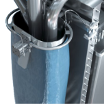 Semi-automatic S10 powder dosing machine for granules, bags and jars