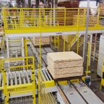 Linha de Transferência, Embalagem e Paletização