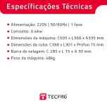 Seladoras a Vácuo de Câmara Simples VM
