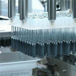 Aseptic filling and visual inspection