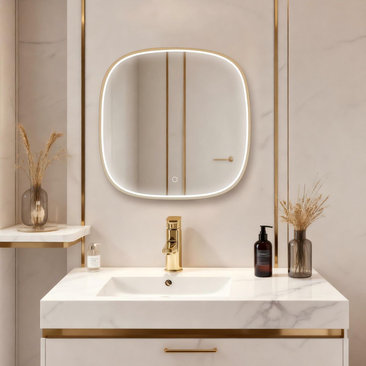 New LED Bathroom Mirror & Cabinet Range