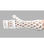 A shower-friendly odor and itch free orthopedic cast allows for skin monitoring and quick to apply