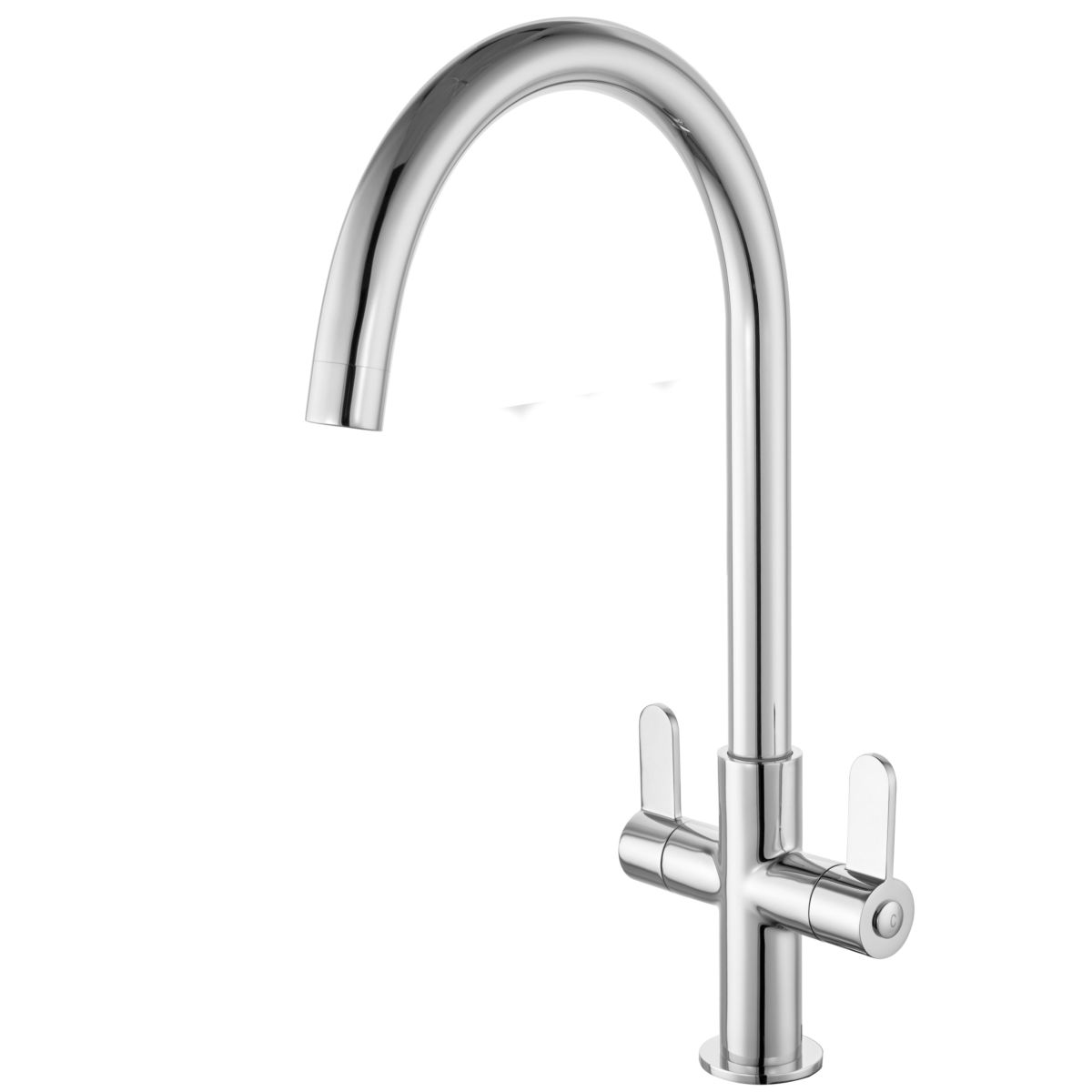 Contemporary Twin Lever Taps