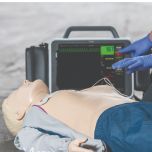 Monitor by Laerdal - Desfibrilador simulado, monitor do paciente e ventilador