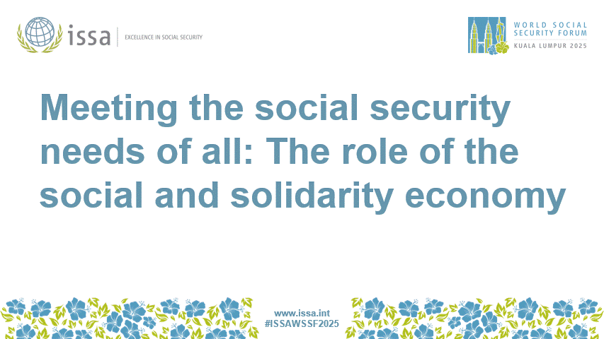 R2-Conference *multi* Meeting the social security needs of all: The role of the social and solidarity economy