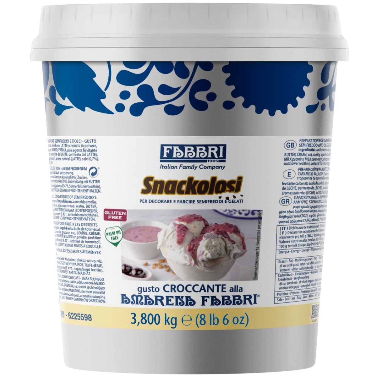 SNACKOLOSI AMARENA FABBRI NUT BRITTLE