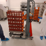 Mini gerbeur électrique de manutention