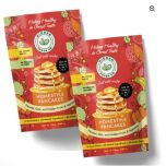 Hidden Foods Pancake Mixes, Gluten-Free Pancake Mix, Sausage and Garlic Sauce, Marinara Sauce, and Hot Cocoa